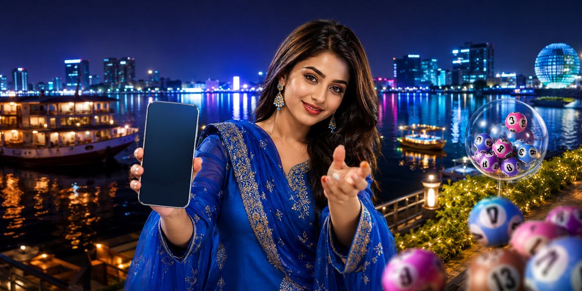 ঢাকায় সালোয়ার কামিজ পরে r36 লটারি ও গেম খেলছেন একজন বাংলাদেশি নারী ব্যবহারকারী